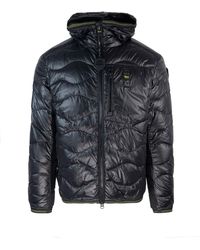 Blauer - Hooded Quilted Puffer Jacket - Lyst