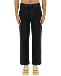 Fendi - Regular Fit Long Jeans - Lyst