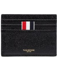 Thom Browne - Leather Credit Card Case - Lyst