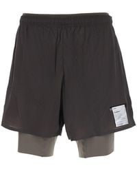 Satisfy - Techsilk 8 Tech Fabric Shorts With Elastic Waistband And Side Pockets - Lyst