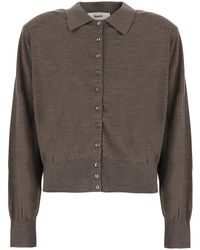 Ba&sh - Boston Cardigan Wool Top - Lyst