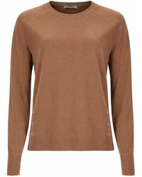 Herno - Lyocell Cotton Blend T-Shirt - Lyst