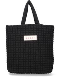 Marni - Textured Tote Bag - Lyst