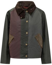 Barbour - Patchwork Wax Jacket - Lyst