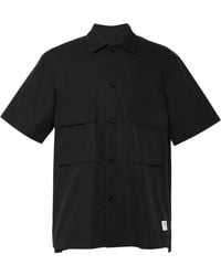 Sacai - Short-Sleeve Pocket Shirt - Lyst
