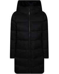 Herno - A-Shape Faux Fur Outerwear Jacket - Lyst