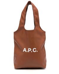 A.P.C. - Ninon Small Tote Bag - Lyst