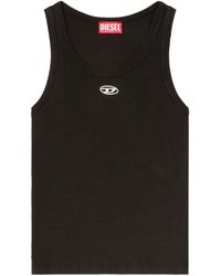 DIESEL - Anki Ribbed Cotton Tank Top - Lyst