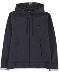 BOSS - Zipper Hoodie - Lyst