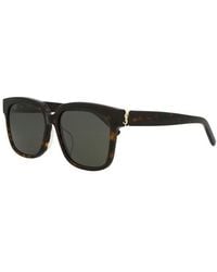 Saint Laurent - Mini Square Sunglasses With Sleek Acetate Frames - Lyst