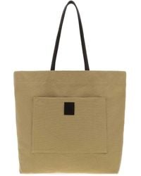 The Row - Khaki Canvas Tori Shopping Bag - Lyst