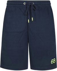 Sun 68 - Mini Bermuda Shorts - Lyst