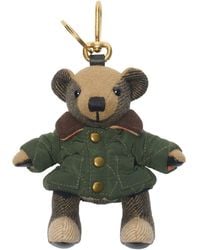Burberry - Mini Quilted Jacket With Corduroy Collar - Lyst