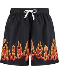 Palm Angels - Printed Swim Shorts - Lyst