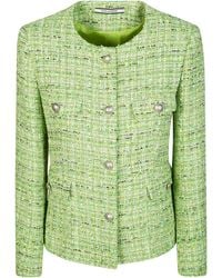 Tagliatore - Jodie Button Tweed Jacket - Lyst