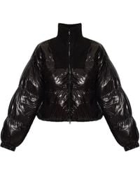DIESEL - W-Arrior Cropped Down Jacket - Lyst
