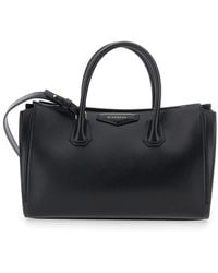 Givenchy - Logo-Detail Leather Handbag With Zip Closure, Leather Handles, 30 X 20 X 10 Cm - Lyst