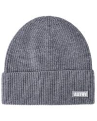 Autry - Wool & Nylon Beanie Hat - Lyst