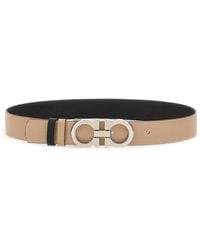 Ferragamo - Gancini Reversible Belt - Lyst