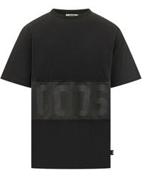 Gcds - Band Logo Loose Fit Tee - Lyst