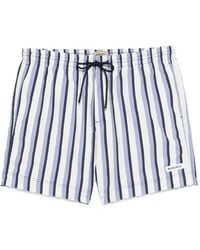 Woolrich - Striped Swim Short - Lyst
