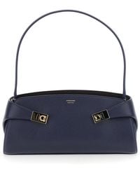 Ferragamo - Shoulder Bag Hug Leather Calf - Lyst