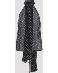 Tom Ford - Polka Dot Silk Top - Lyst