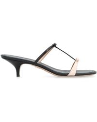 Ferragamo - Color Block Mini Heels - Lyst