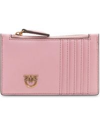 Pinko - Mini Zip Wallet With Card Holder - Lyst