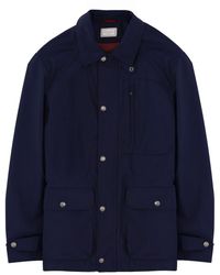 Brunello Cucinelli - Wool Canvas Jacket - Lyst