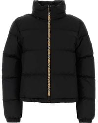 Burberry - Polyester Down Jacket - Lyst