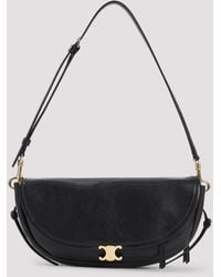 Celine - Small Halfmoon Triomphe - Lyst