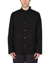 Monobi - Cotton And Nylon Jacket - Lyst
