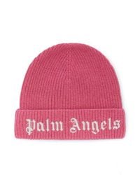 Palm Angels - Beanie With Logo - Lyst