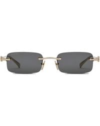 Gucci - Rectangular Frame Sunglasses - Lyst