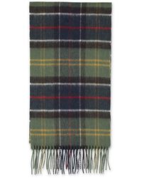Barbour - Tartan Wool Cashmere Scarf - Lyst