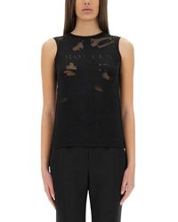 McQueen - Elegant Mini Top For Ss25 - Lyst