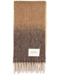 Sessun - Brushed Alpaca Fringe Scarf - Lyst