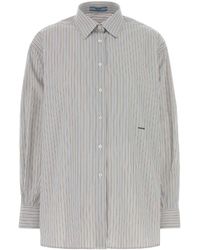 Prada - Regular Stripes Shirt - Lyst
