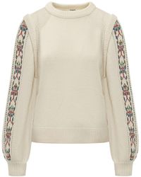 Ba&sh - Elda Knit Jumper - Lyst