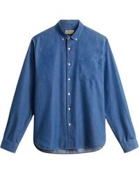 Woolrich - Denim Shirt - Lyst