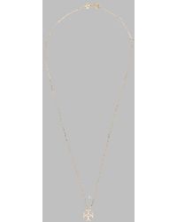 Tory Burch - Necklace Moondance Pendant Brass Necklaces - Lyst