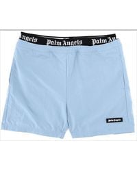 Palm Angels - Mini Logo Band Shorts For Boys - Lyst