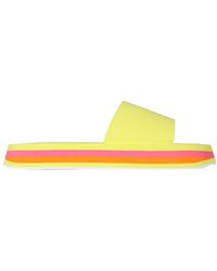 MSGM - Slide Platform Sandals - Lyst