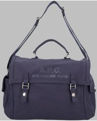 A.P.C. - Besace Recuperation Shoulder Bag Cotton - Lyst