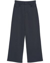 Max Mara - Max Mara Elegant T-Shirt Trousers With Zip And Button Closure - Lyst