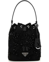 Prada - Nylon Bucket Bag - Lyst