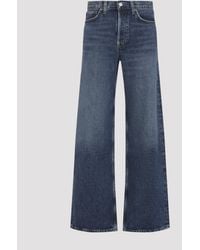 Agolde - Short Wave Cotton Arc Jeans - Lyst