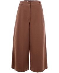 Weekend by Maxmara - Cropped Trousers - Lyst