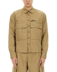 DSquared² - Cropped Ripstop Shirt - Lyst